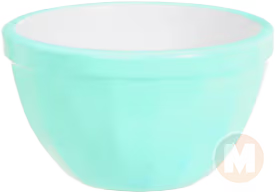 Small blue baby mixing bowl