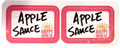 Labels (apple sauce )