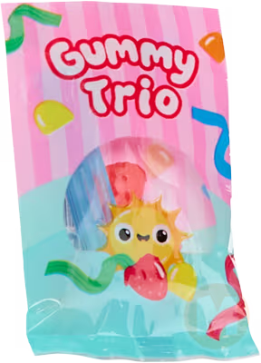 Gummy trio