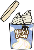 Whipped cream