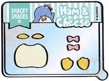 Tuxedosam ham and chesse