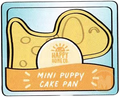 Mini puppy cake pan