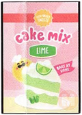 Lime cake mix