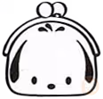pochacco coin purse & coins