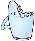 Shark pitcher