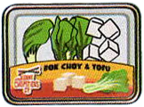 Bok choy and tufu