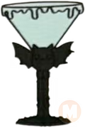 Bat Martini Glass