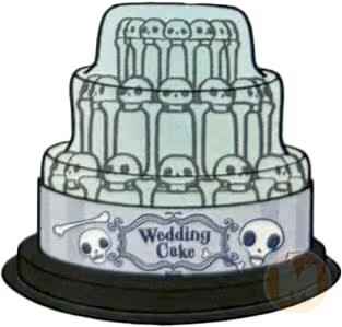 Corpse bride cake