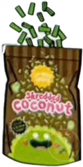 shredded coconut
