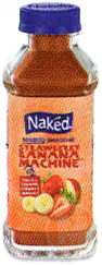 Naked strawberry banana