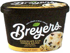 Choco chip cookie dough
