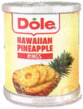 Dole pineapple rings