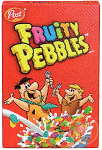 Real brands Fruity Pebbles