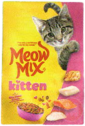 Meow mix kitten