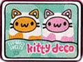 Kitty deco (orange)