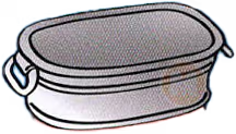 silver tub