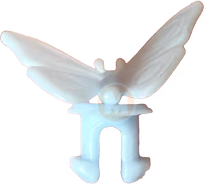 Butterfly ball topper