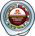 Cheese , Lettuce and tomato tray