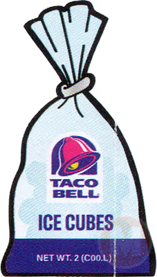 Taco bell ice cubes