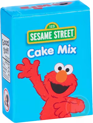 Elmo cake mix