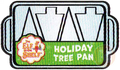Silicone tree pan