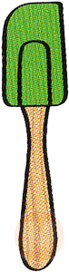 Green tip spatula