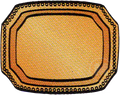 Gold tray