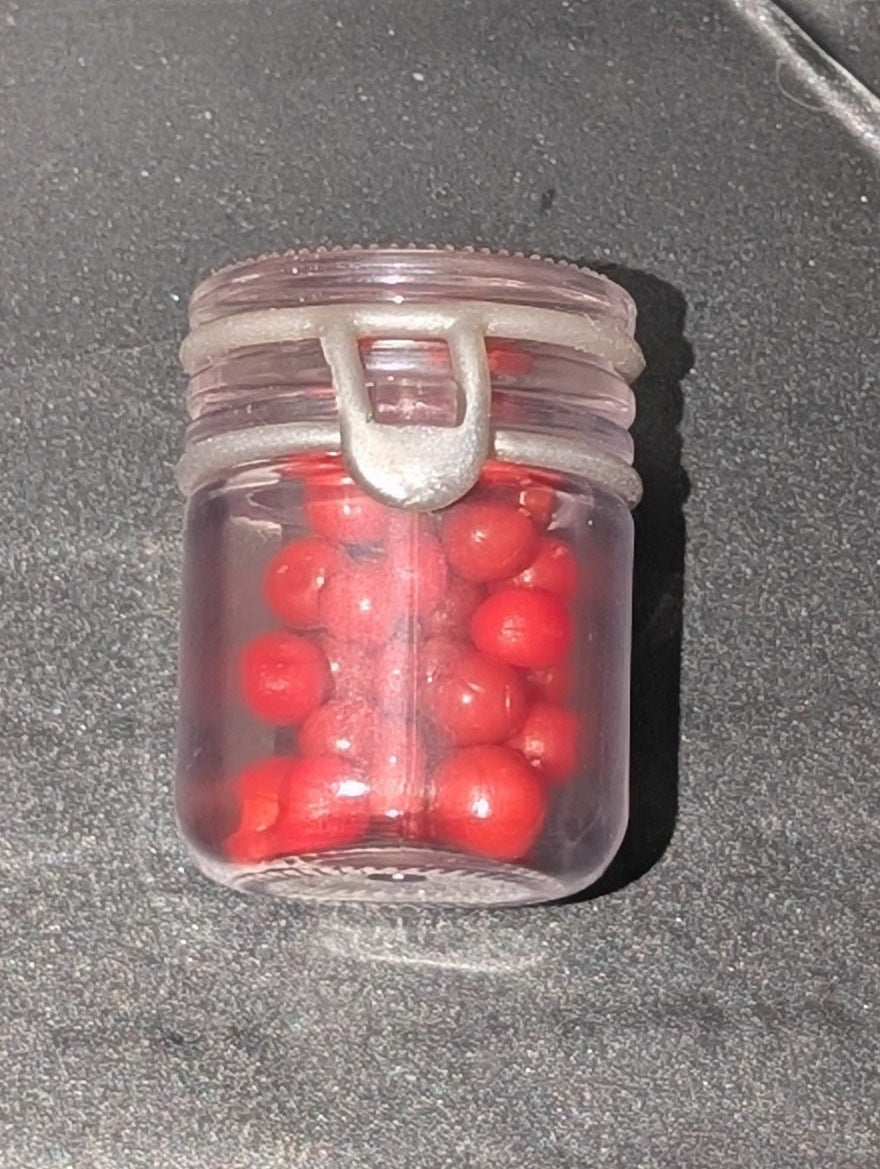 Cherries in a jar