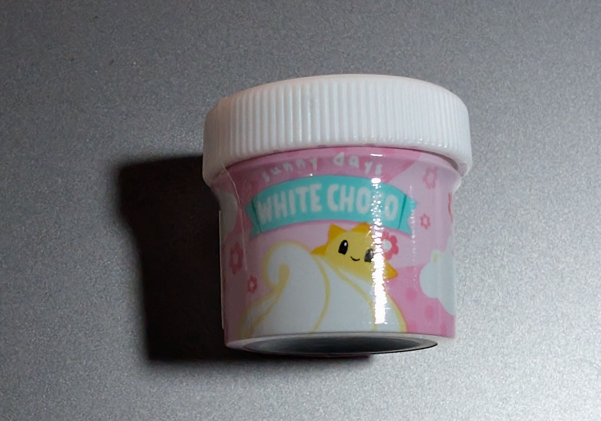 White chocolate resin
