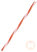 Straw (Striped, Red)