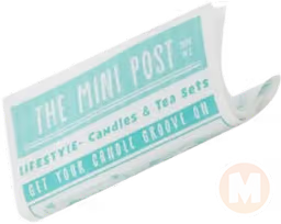 Newspaper (Teal)